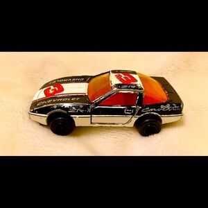 Majorette #215 268 Corvette ZR1 Black & White #3